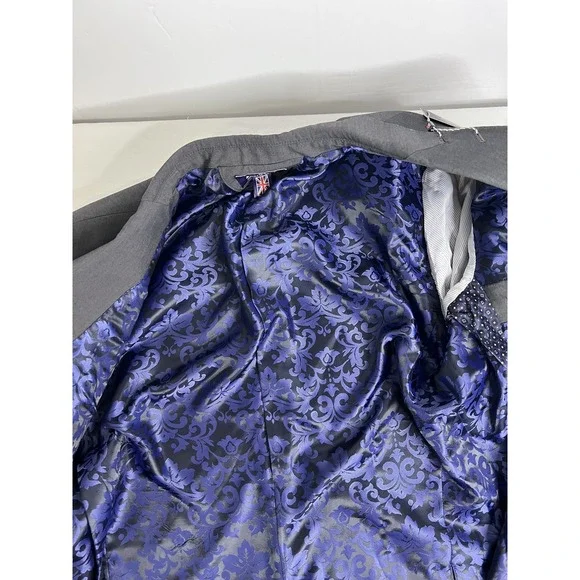 Savile Row Company‎ Blazer Mens 42R Brixton 5667 Two Button Suit Jacket Smart